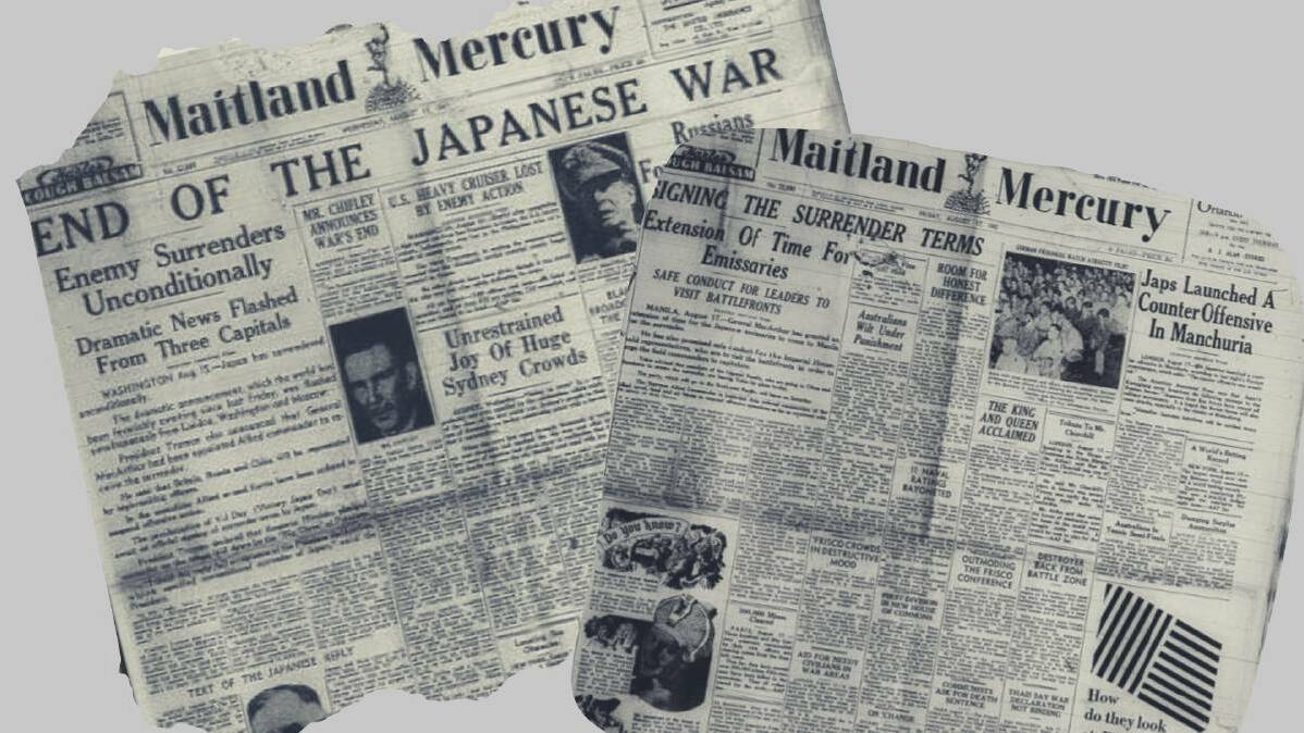 Read all about it: how papers reported war's end