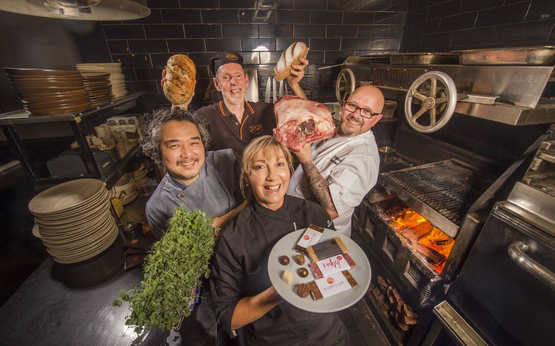 The City of gastronomy chefs, our Bendigonians, take a bow with their combined exquisite cuisines now recognised world wide. Pic courtesy Rob Leeson.