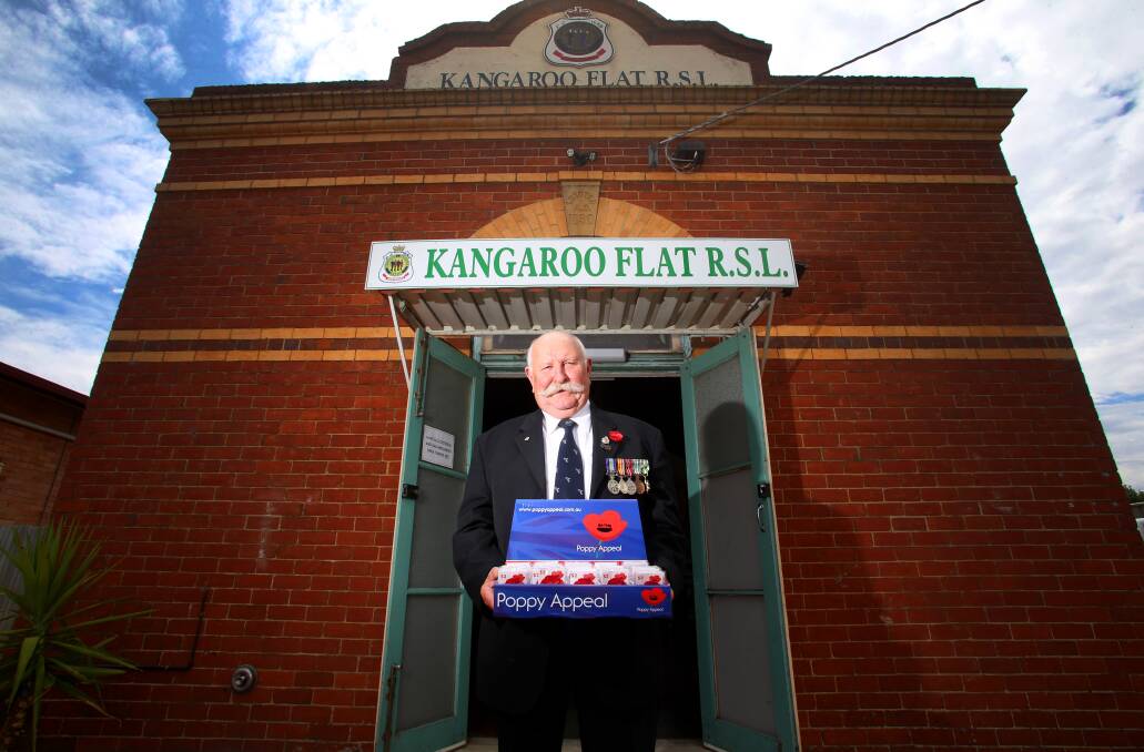 SUPPORT: Kangaroo Flat RSL hall manager Robert Bail said Vietnam veterans were treated badly upon their return 'I want to make sure that never happens again,' he said. Picture: GLENN DANIELS
