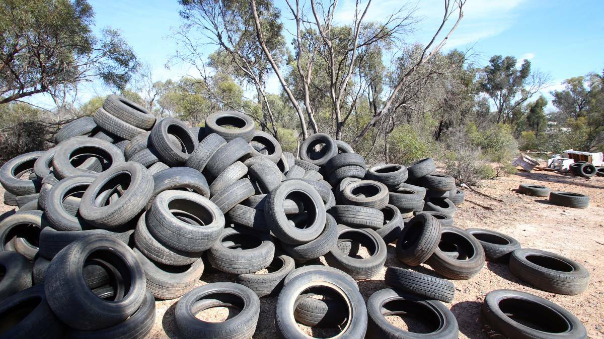 GROWING PROBLEM: North West EPA manager Scott Pigdon says large-scale, systemic illegal dumping is a growing problem in Victoria. Picture: GLENN DANIELS
