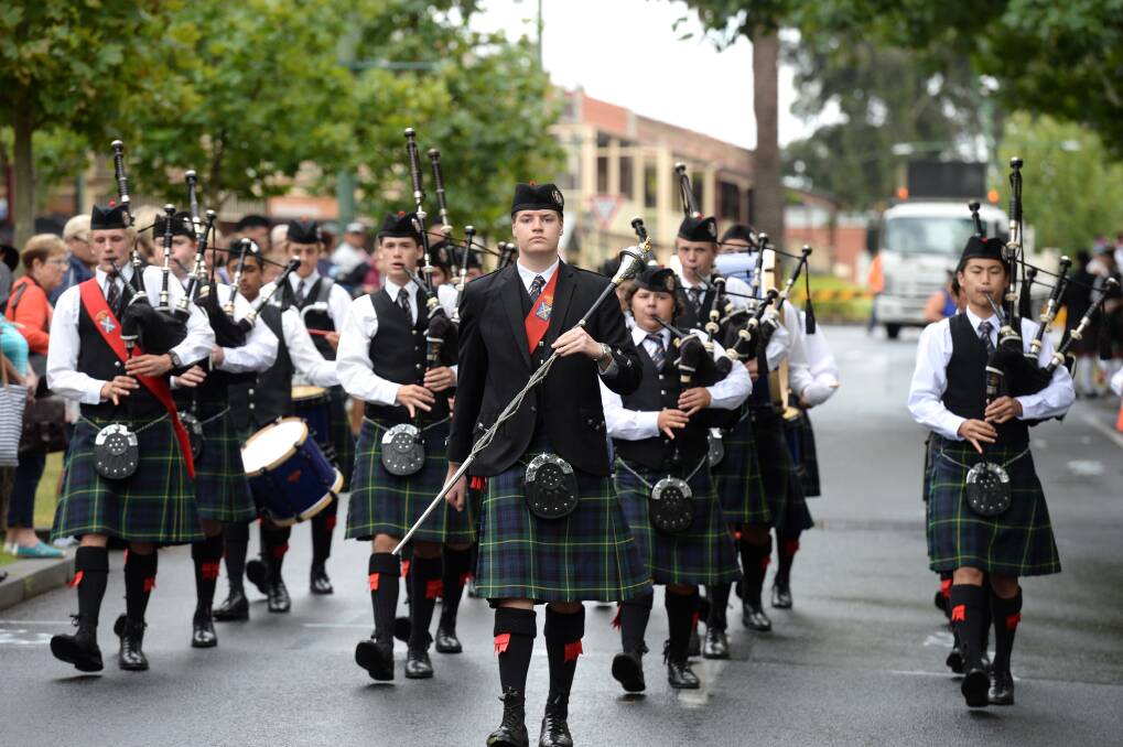 BAG PIPES: 'In three years, Scots Day Out has become a significant local event, attracting 5000 to 6000 people through Rosalind Park and showcasing Bendigo,' event organiser Chris Earl said. 