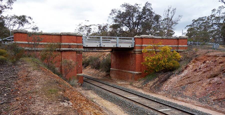 The bridge with no name in Huntly – VicTrack wants you to help emergency services and give it a name.  