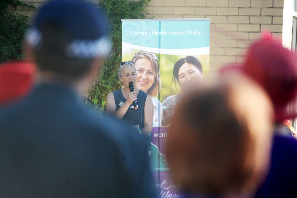 WOMAN WITH A PLAN: Women's Health Loddon Mallee CEO Linda Beilharz releases a report on addressing family and domestic violence. Picture: DARREN HOWE