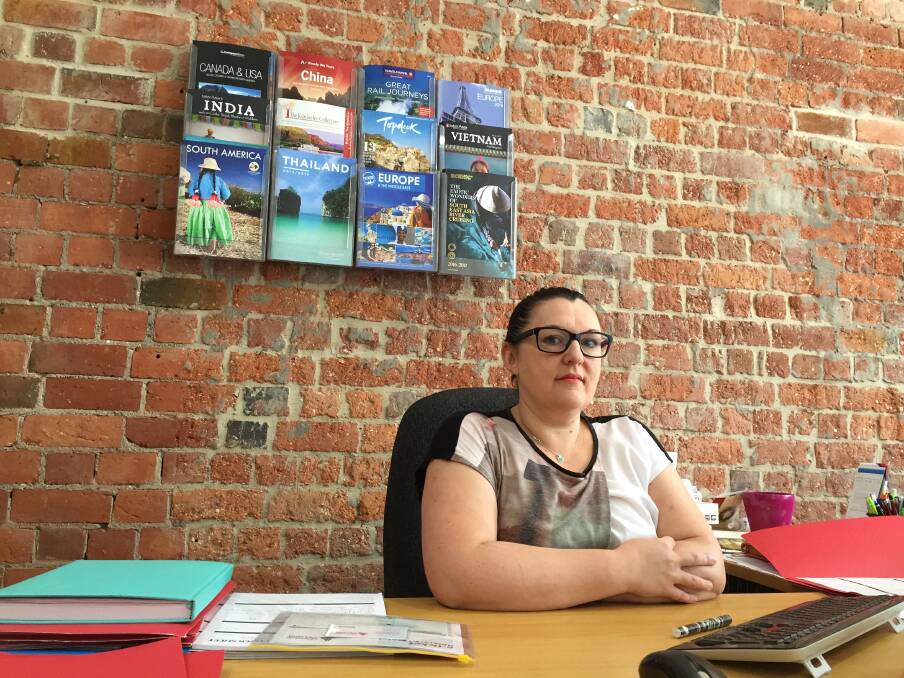 PREPARED: Sarah Wainwright says she will be taking steps to prepare her business for the worst after a string of fires in Eaglehawk – including backing up computer files and making copies of sensitive documents. 