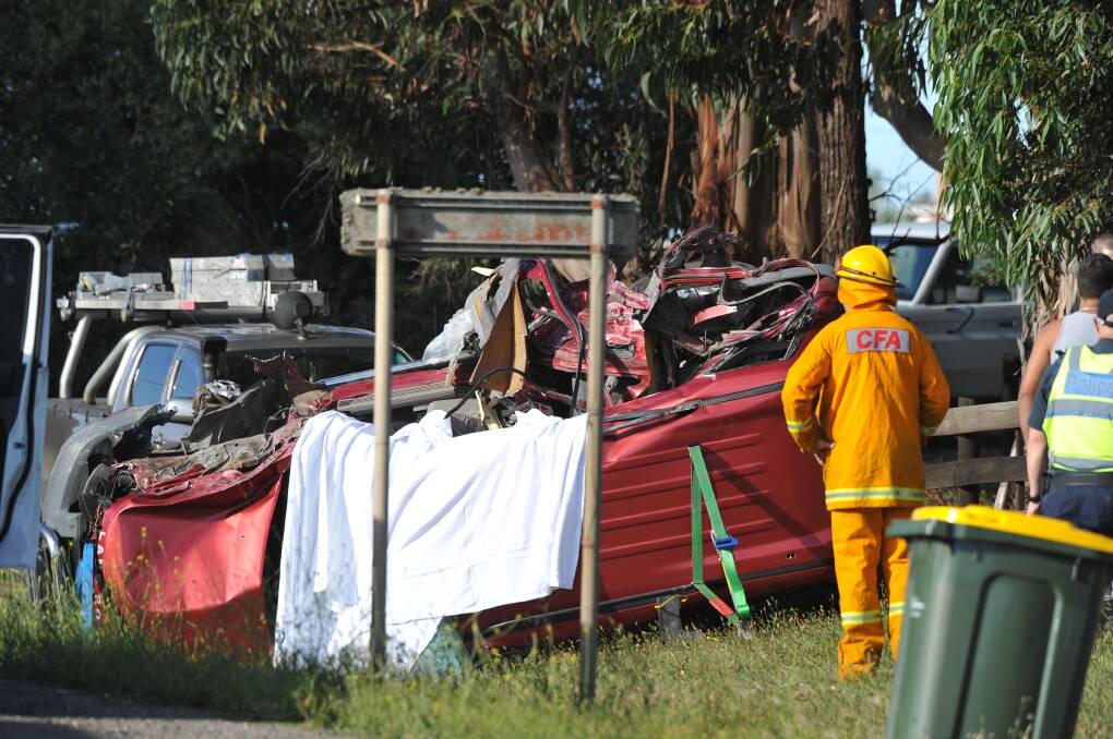 TRAGEDY: Kangaroo Flat man Michael James Mitchell, 46, faces serious charges over a fatal crash in Newlyn in February, 2017. He has pleaded not guilty to the offences and will stand trial in the County Court at a later date. Picture: Lachlan Bence