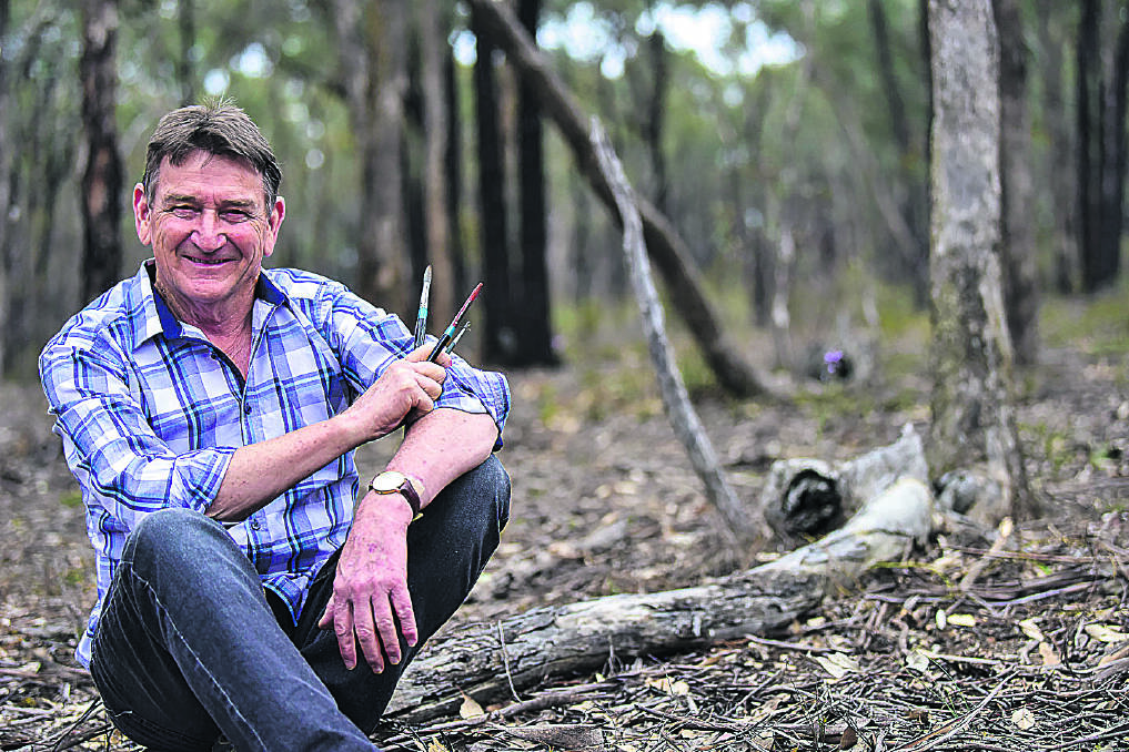 Terry Jarvis is raising funds for farming families. Photo: Brendan McCarthy