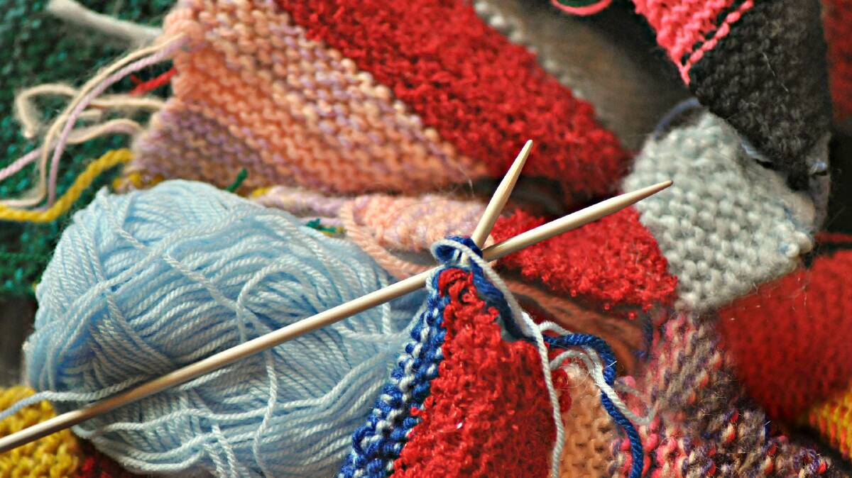 Have a yarn: Research shows knitting may help ease the pain of arthritis.