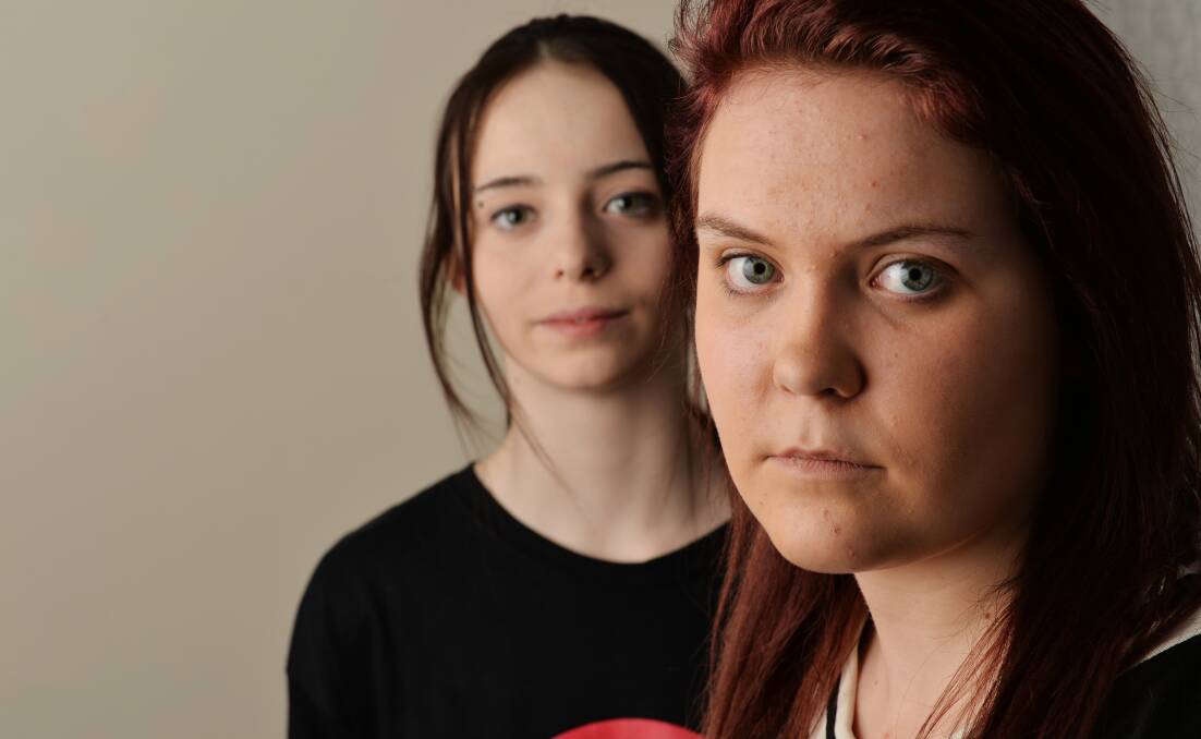 PLEA: Support continues to flow for the Anglicare Victoria Educational Services Unit, which has helped many students, including Kira Dillon and Lauren Trull.