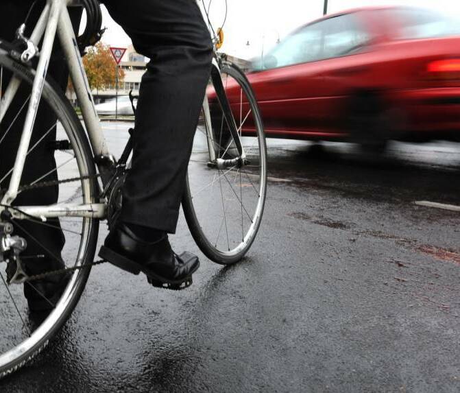 Cyclists cannot stay at bottom of food chain