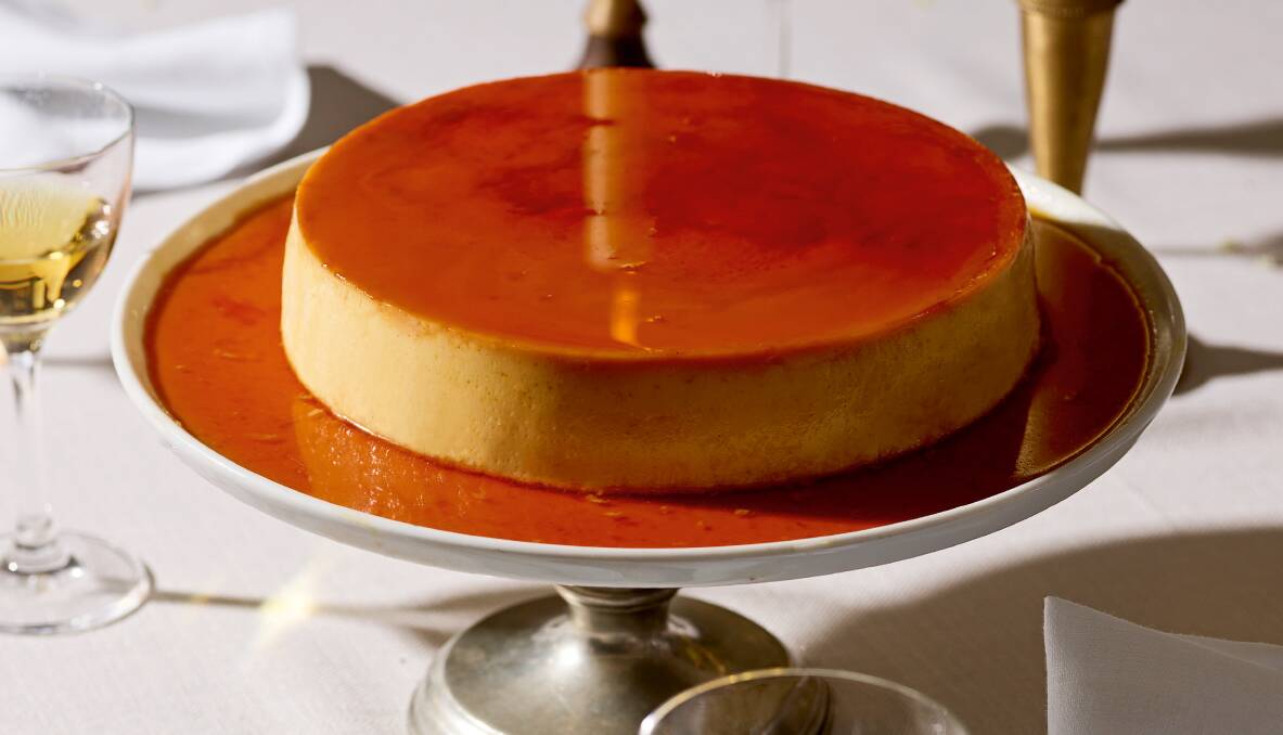 Creme caramel. Picture by Mark Roper 