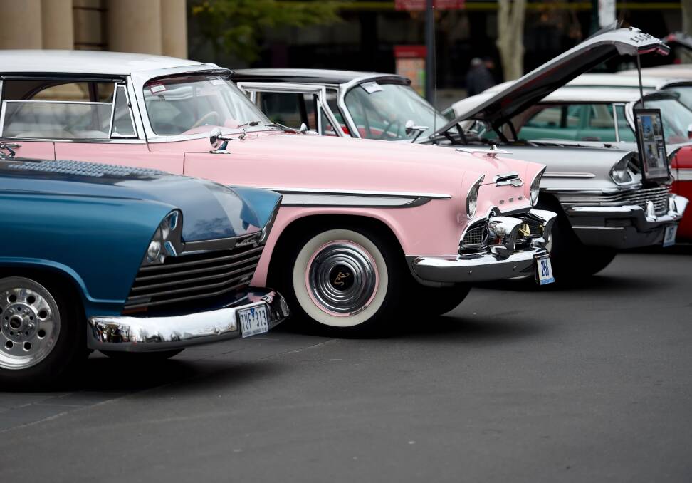 DISPLAY: The Central Victorian Chrysler Club's Midstate Mopars Motorkhana Show and Shine is back again. Picture: JODIE WIEGARD