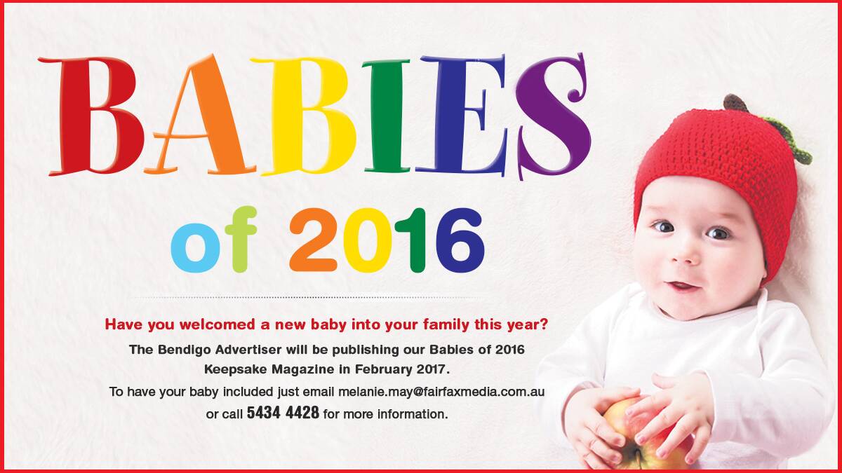 Babies of 2016 - January, February and March