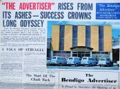 A Bendigo Advertiser suppliment from 1963, six months after a fire gutted the masthead's headquarters.