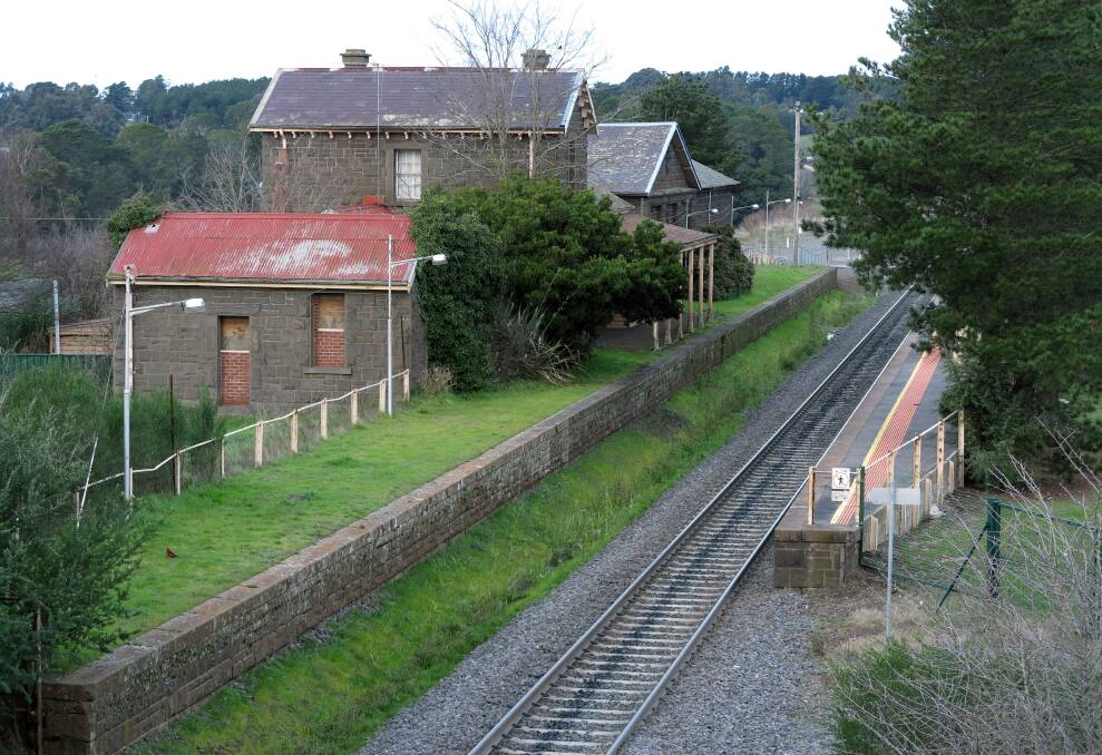 Malmsbury train station in 2014. Picture by Peter Weaving.