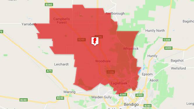 Power outages in Eaglehawk and Eaglehawk North