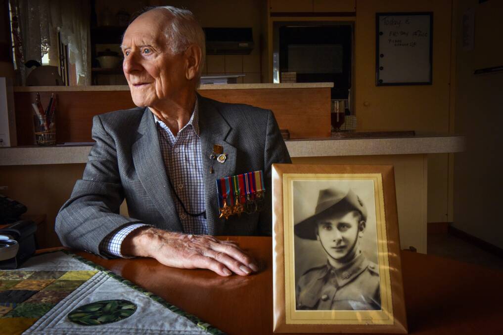 PEACE BREAKS OUT: Pierce Grenfell remembers the day six long years of war came to an end. Picture: BRENDAN McCARTHY