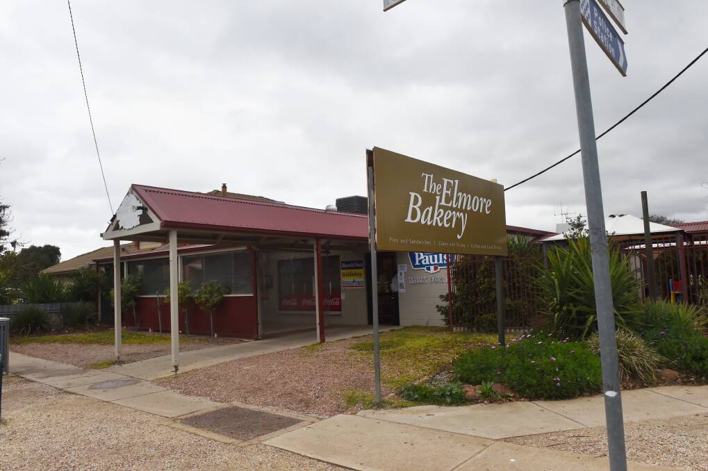 The Elmore Bakery wants to push their front walls and veranda so staff have the room to keep up with demand. Picture: DARREN HOWE