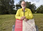 CONCERNED: Aldo Penbrook is leading a petition that calls on the City of Greater Bendigo to improve a path. Picture: NONI HYETT