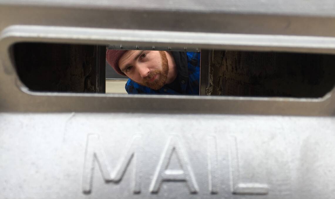 NO MAIL: Brady Stone is calling for home post deliveries in Huntly, with many residents currently having to pick up mail from the post office. Picture: TOM O'CALLAGHAN