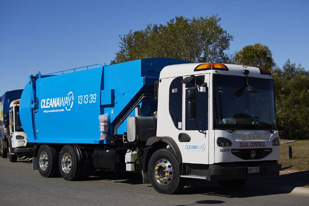 A Cleanaway truck. Picture: SUPPLIED