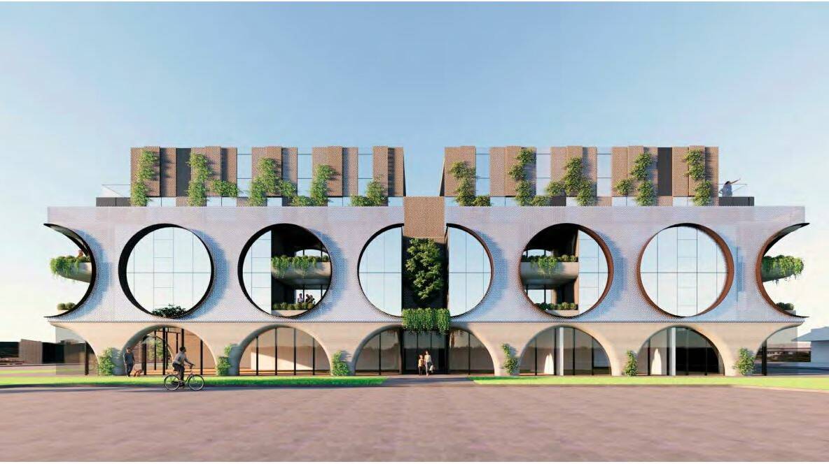 CIRCLE WORK: An artist's impression of what the building might look like, should the council give the project the go-ahead. Picture: SUPPLIED
