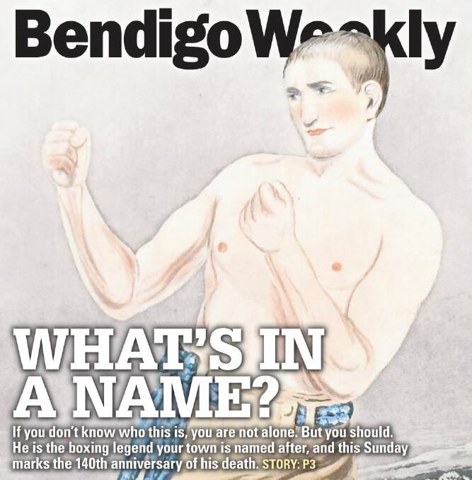 MR BENDIGO HIMSELF: Front page of the Bendigo Weekly on June 27, 2020.