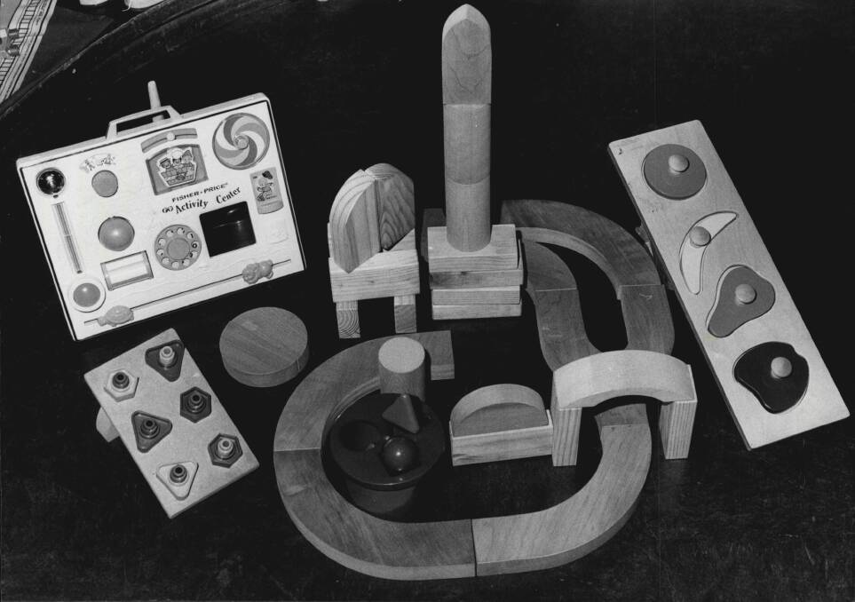 A selection of toys on sale in 1981