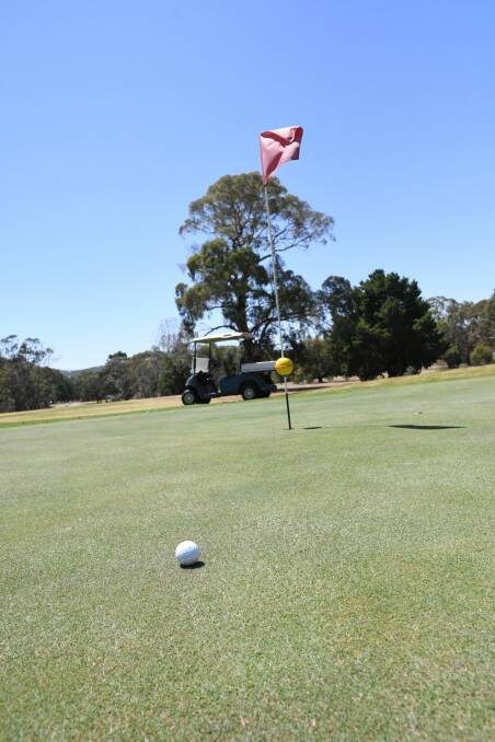 NO PLAY: Belvior Park's golf course has emptied as players escape escalating temperatures.