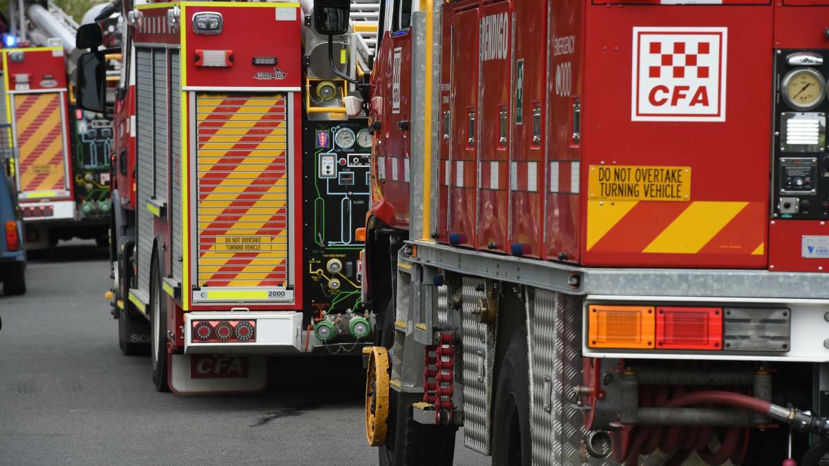 Firefighters are among emergency service groups called to a crash near Heathcote. Picture: FILE PHOTO