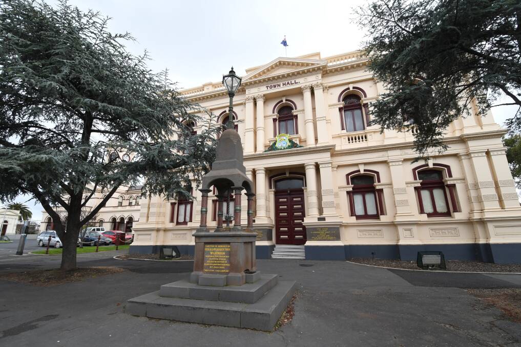 Central Goldfields town hall. Picture: FILE