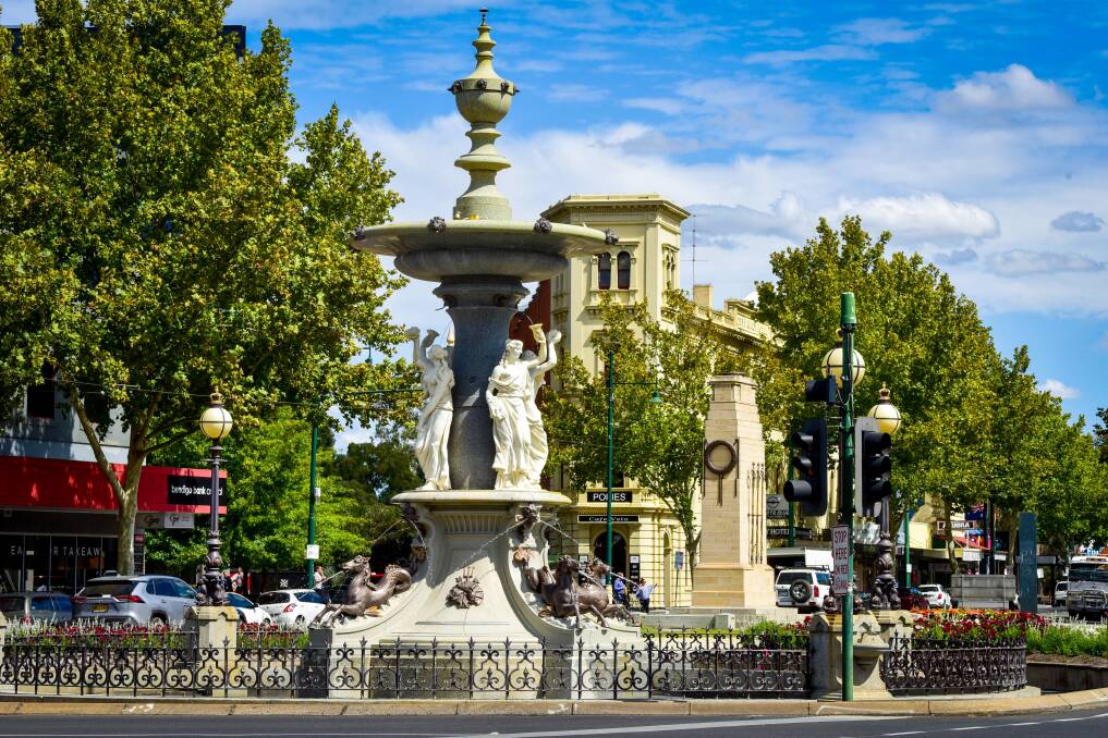 The Alexandra Fountain. Picture: BRENDAN McCARTHY