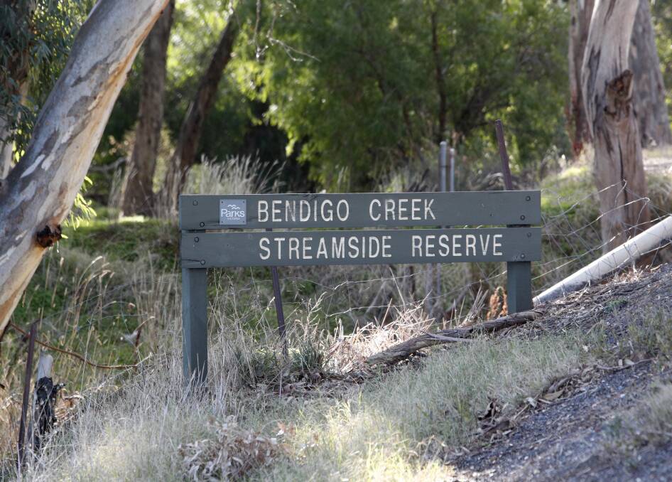 The reserve follows the creek through Huntly. Picture: GLENN DANIELS