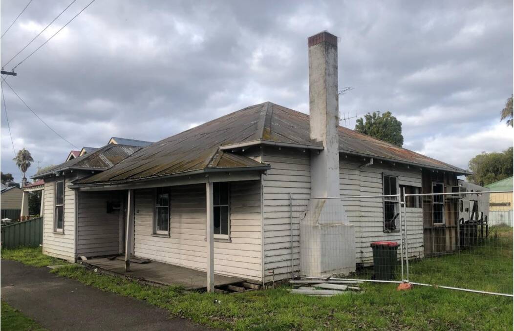 A developer wants to rip this Bendigo house down. Picture supplied