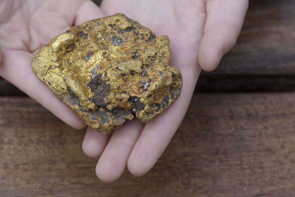 Gold nugget. FILE PHOTO