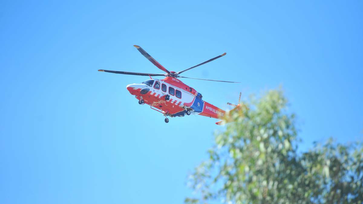 Man airlifted in serious condition following Pine Grove crash