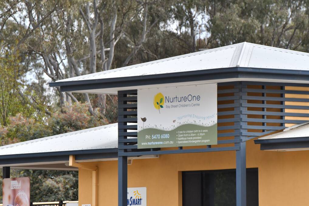 A Castlemaine childcare centre affected by potential exposures. Picture: NONI HYETT