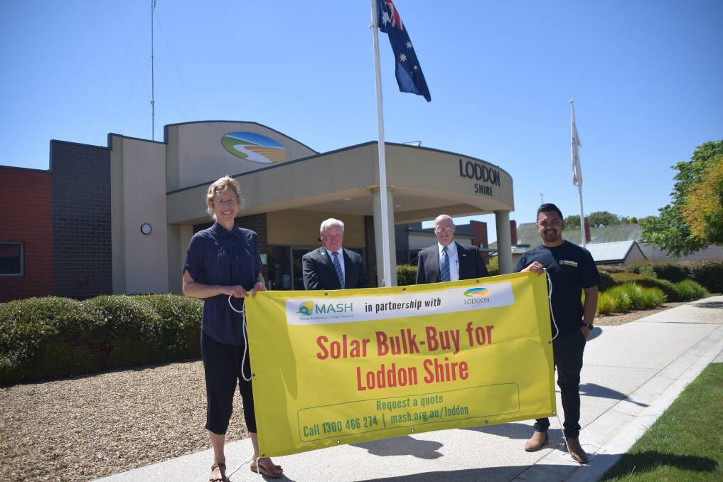 READY TO HELP: The MASH solar bulk-buy is coming to Loddon and residents can go green and help install a green power system for a community group or school. Picture: SUPPLIED