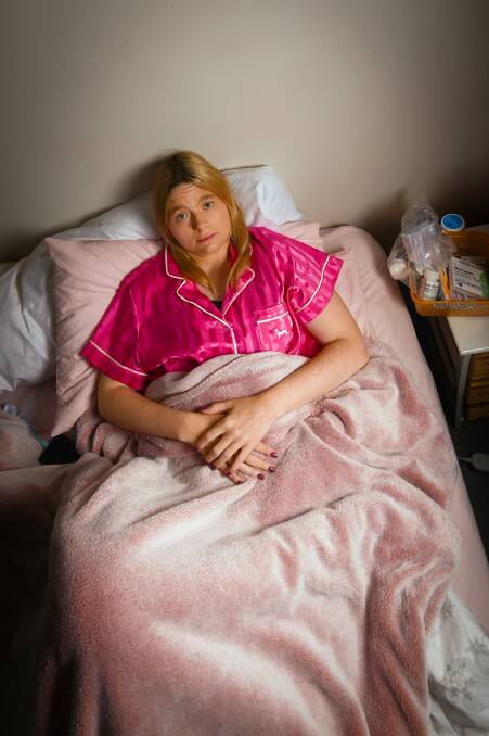 Bec Smethurst says she is increasingly frustrated with the National Disability Insurance Scheme. Picture by Darren Howe