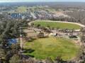 An aerial view of Malone Park. Image: SUPPLIED