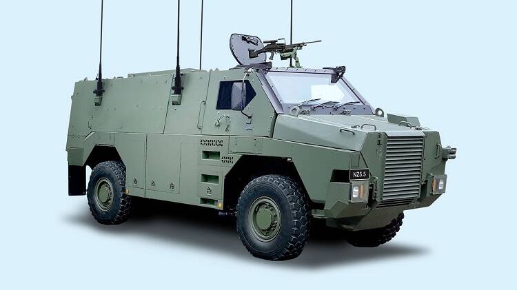 Bushmaster configured for the New Zealand defence force. Picture: SUPPLIED