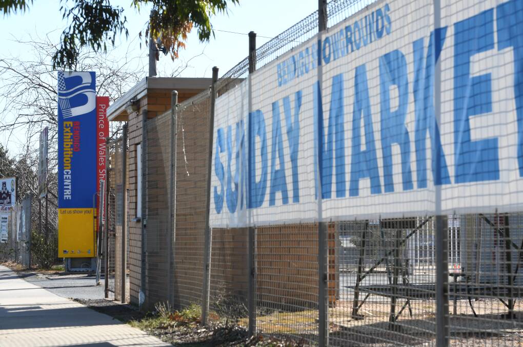 The entrance to the Bendigo Showgrounds. Picture: FILE PHOTO