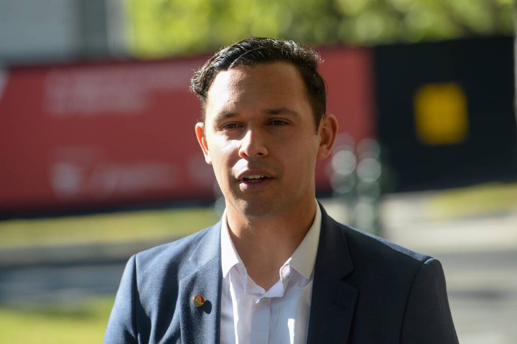 Liberal candidate for Bendigo Matthew Evans. Picture by Darren Howe.