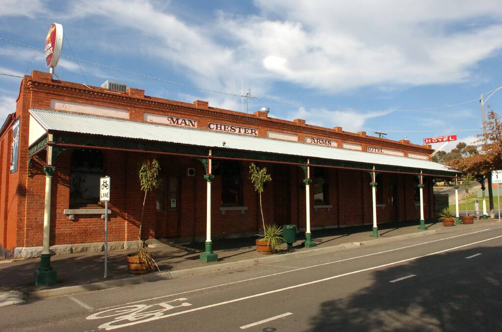 The modern-day Manchester Arms Hotel in Long Gully.