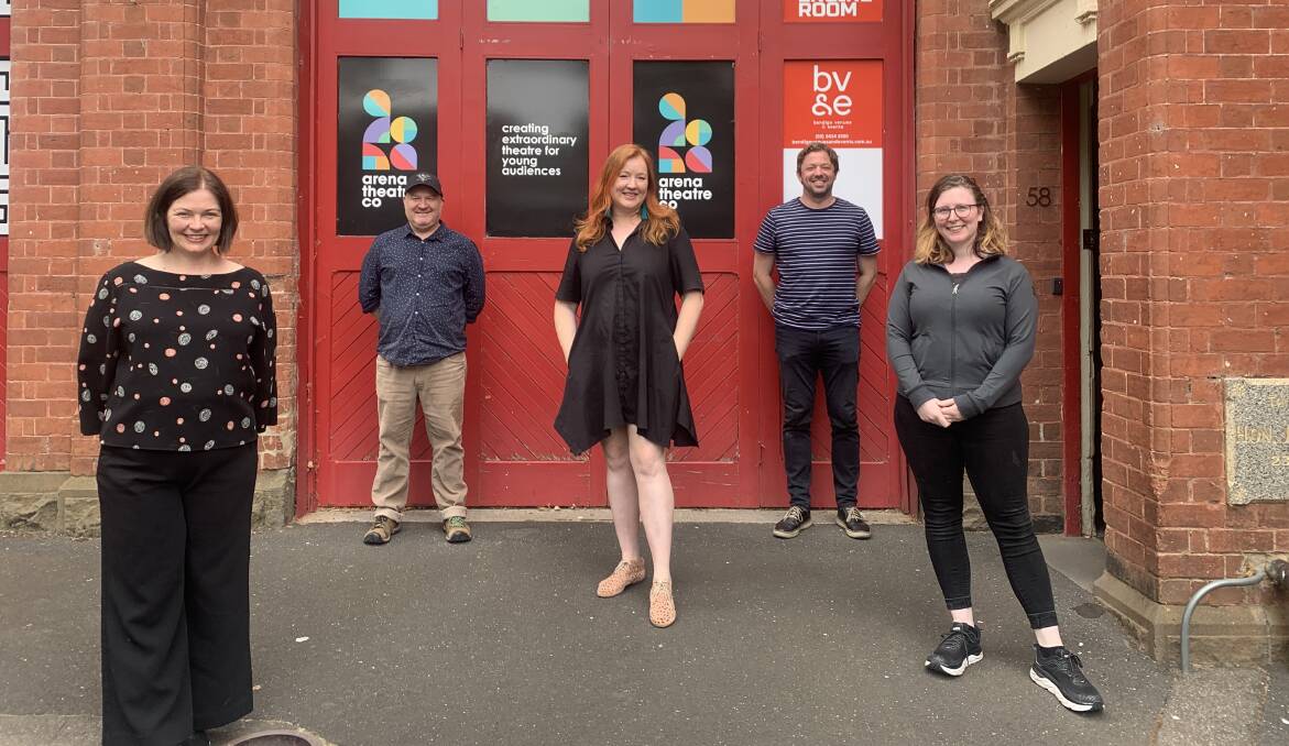 THE STAGE AWAITS: Members of Arena Theatre Company are preparing for three projects after receiving a COVID Recovery Grant. Picture: SUPPLIED