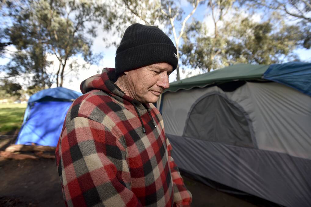 Residents of a Huntly camping ground say there is nowhere else to go. Picture: NONI HYETT