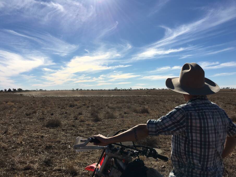 RATES IN SPOTLIGHT: A farmer surveys his property. Picture: SUPPLIED