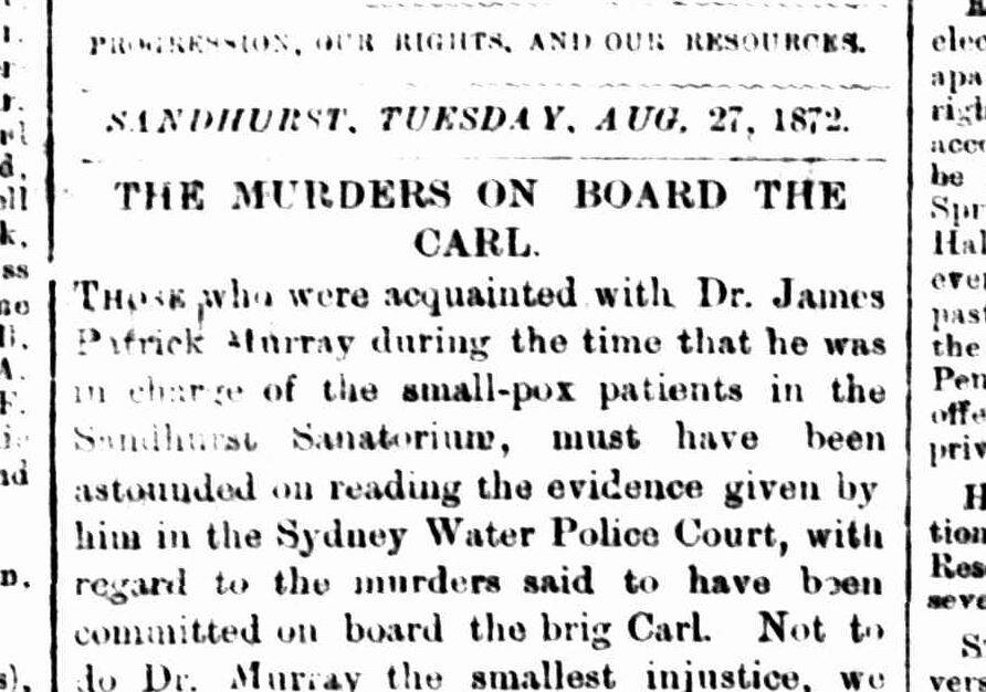 'ASTOUNDED': A Bendigo Advertiser editorial after the full scale of the Carl scandal hit the headlines, thanks to unsettling testimony in a Sydney courtroom. Picture: Courtesy of TROVE