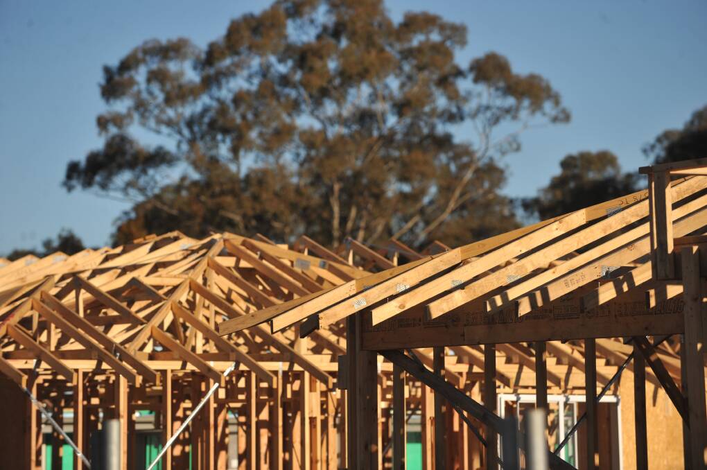 New builds in Bendigo. Picture by Bill Conroy.