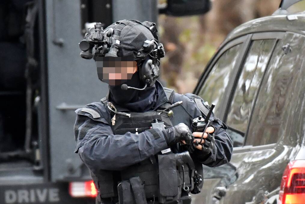 A member of the special operations group. Picture is a file photo.