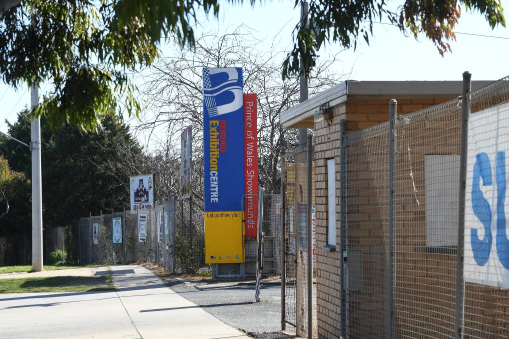 The entrance to the Bendigo Showgrounds. Picture is a file photo.